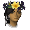 A headshot avatar of the player Flora Rose 1